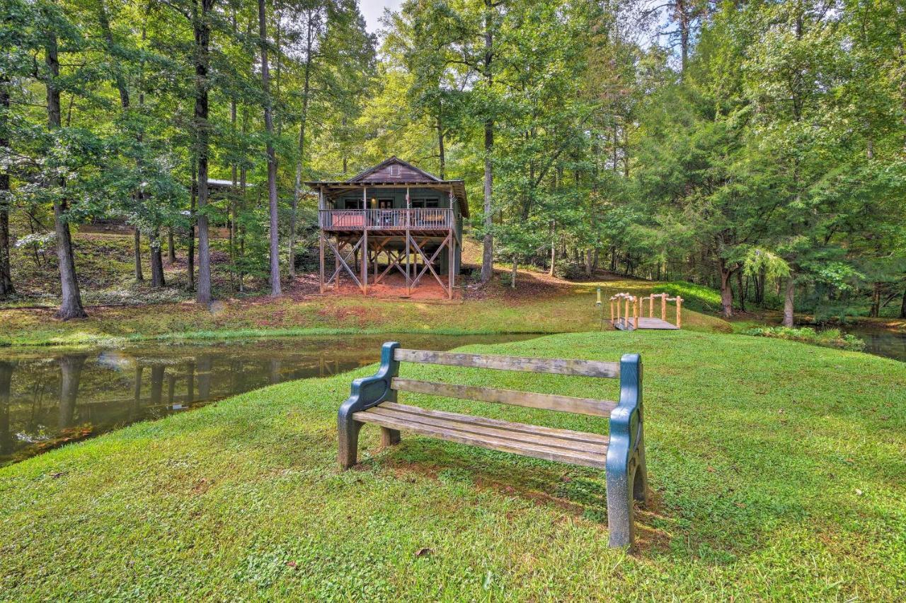 Secluded Family Retreat In Dahlonega With Hot Tub! Vila Exterior foto